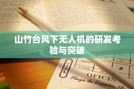 山竹台风下无人机的研发考验与突破