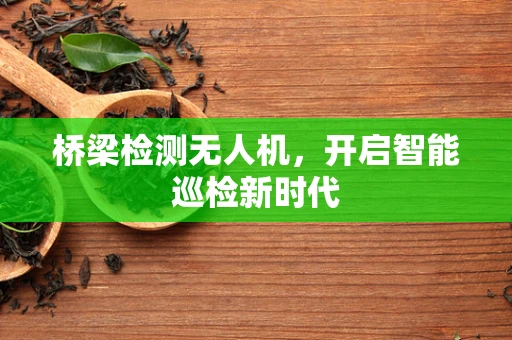 桥梁检测无人机，开启智能巡检新时代