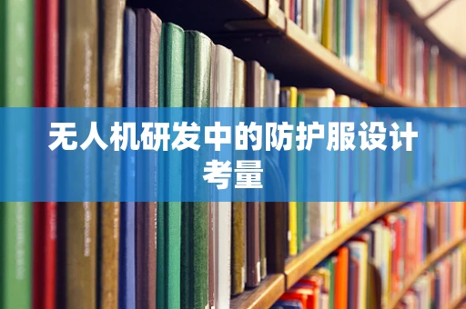 无人机研发中的防护服设计考量
