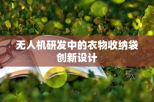 无人机研发中的衣物收纳袋创新设计