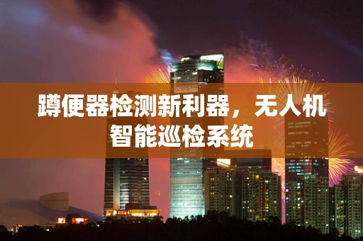 蹲便器检测新利器，无人机智能巡检系统