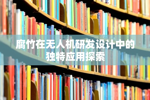 腐竹在无人机研发设计中的独特应用探索