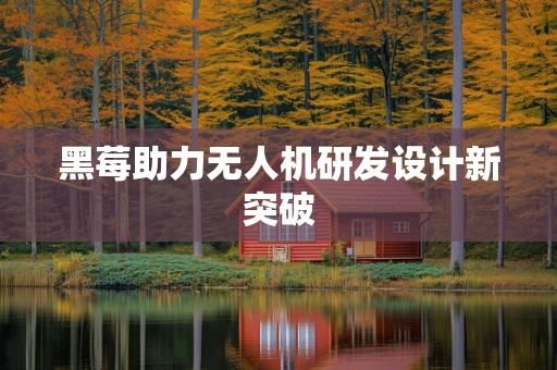 黑莓助力无人机研发设计新突破