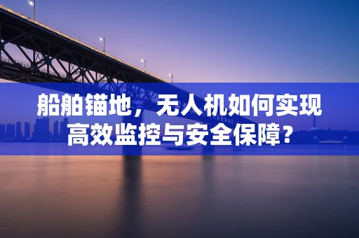 船舶锚地，无人机如何实现高效监控与安全保障？