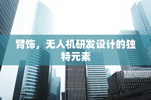 臂饰，无人机研发设计的独特元素