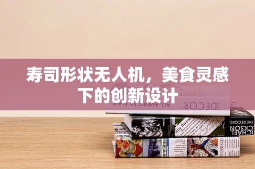寿司形状无人机，美食灵感下的创新设计