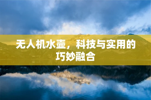 无人机水壶，科技与实用的巧妙融合