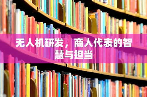 无人机研发，商人代表的智慧与担当