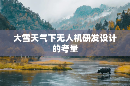 大雪天气下无人机研发设计的考量